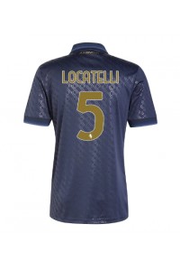 Fotbalové Dres Juventus Manuel Locatelli #5 Třetí Oblečení 2024-25 Krátký Rukáv